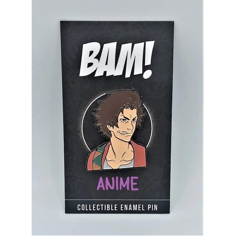 Exclusive BAM Anime Samurai Champloo - Mugen Enamel Pin